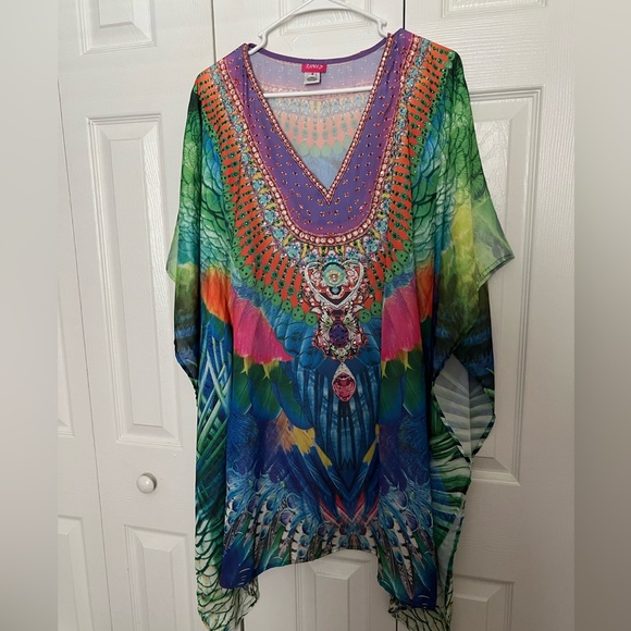 Ranees women’s size S blouse multi color - Picture 1 of 6